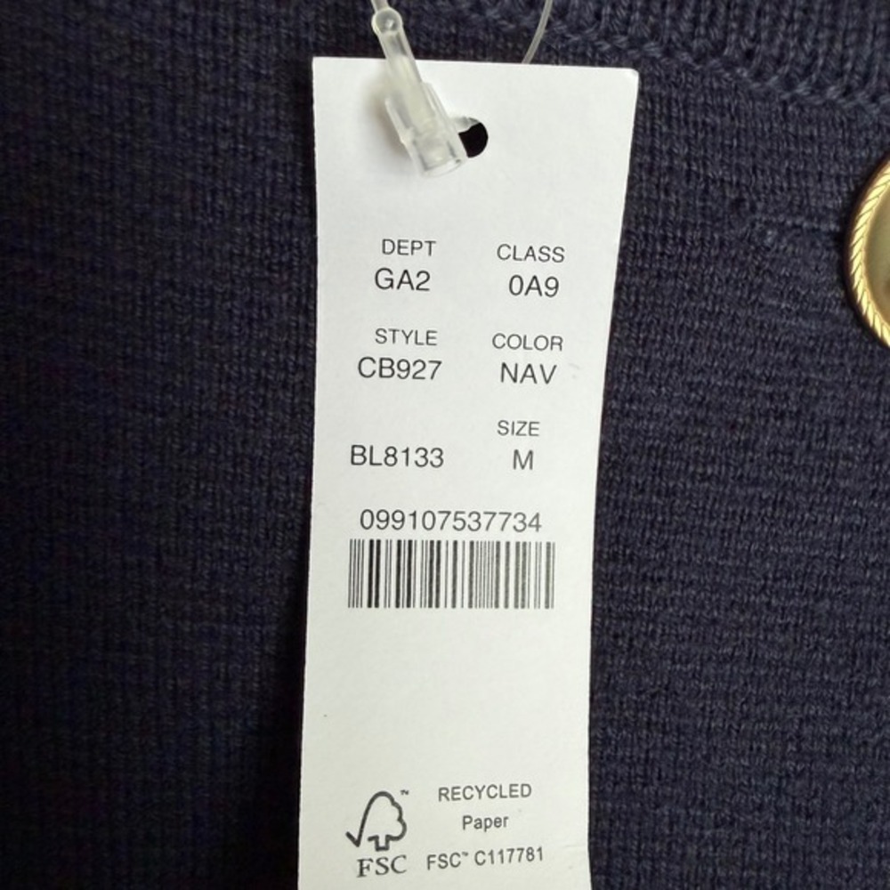 J.Crew Warwick Sweater Blazer Wool Blend Classic Academia Timeless Medium NWT - Picture 6 of 9